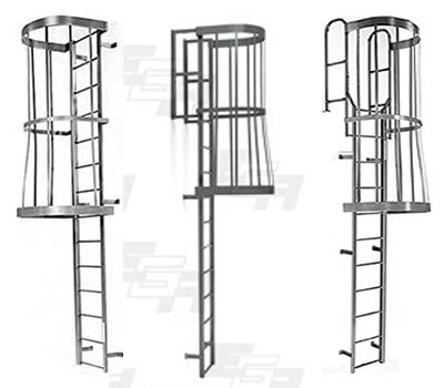 Fixed Cage Ladders