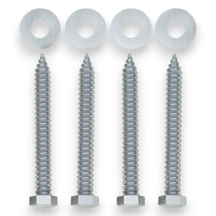 Stainless Steel Lag Bolt Mounting Hardware Kit