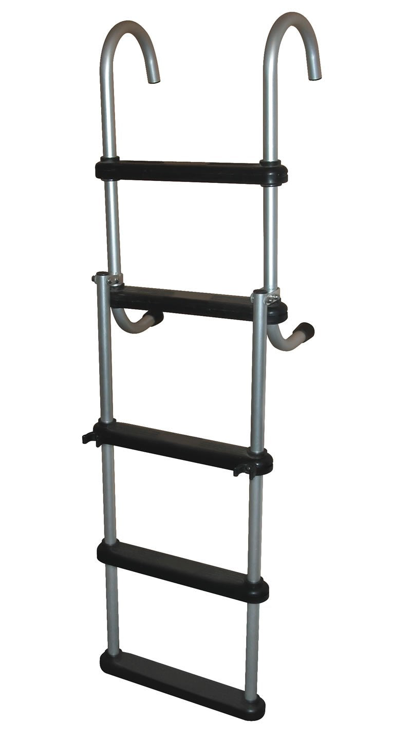 5 Step Anodized Aluminum Removable Pontoon Ladders