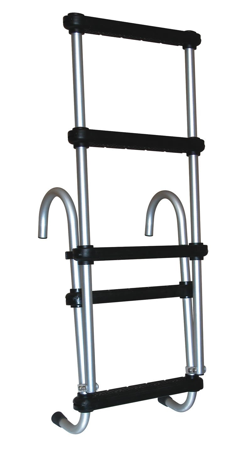 5 Step Anodized Aluminum Removable Pontoon Ladders
