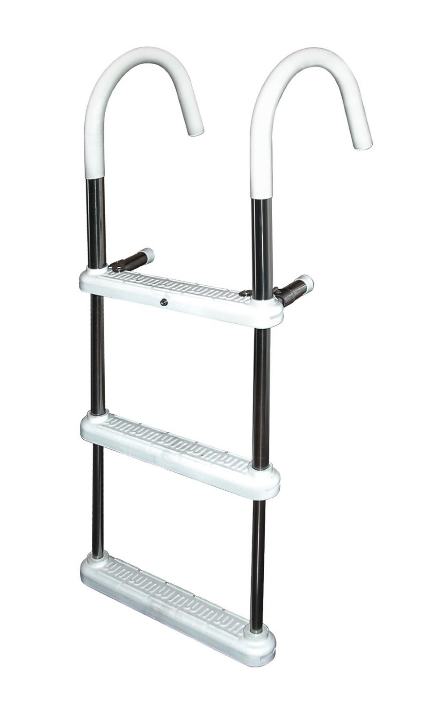 3 Step Aluminum 7" Gunwale Hook Ladders