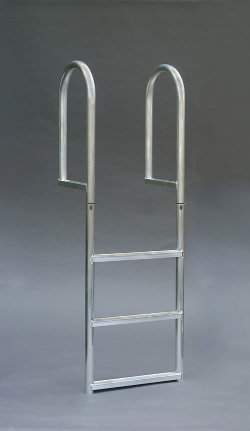 3 Step Wide Step Stationary Dock Ladders