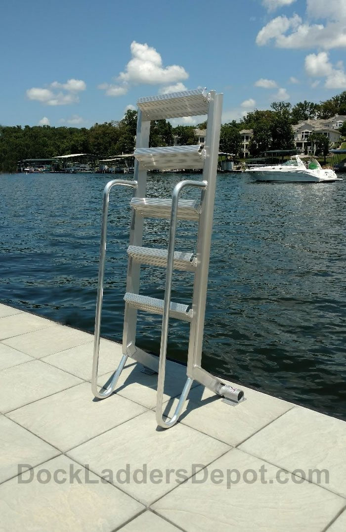 Wet Steps 6 Step Aluminum Dock Ladders