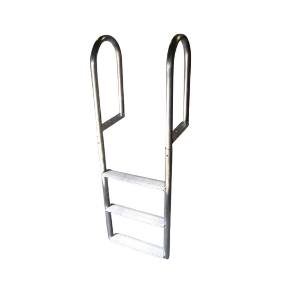5 Step Wide Step Stationary & Straight Dock Ladders | DockLaddersDepot ...