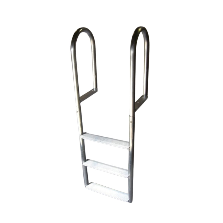 3 Step Wide Step Stationary Dock Ladders