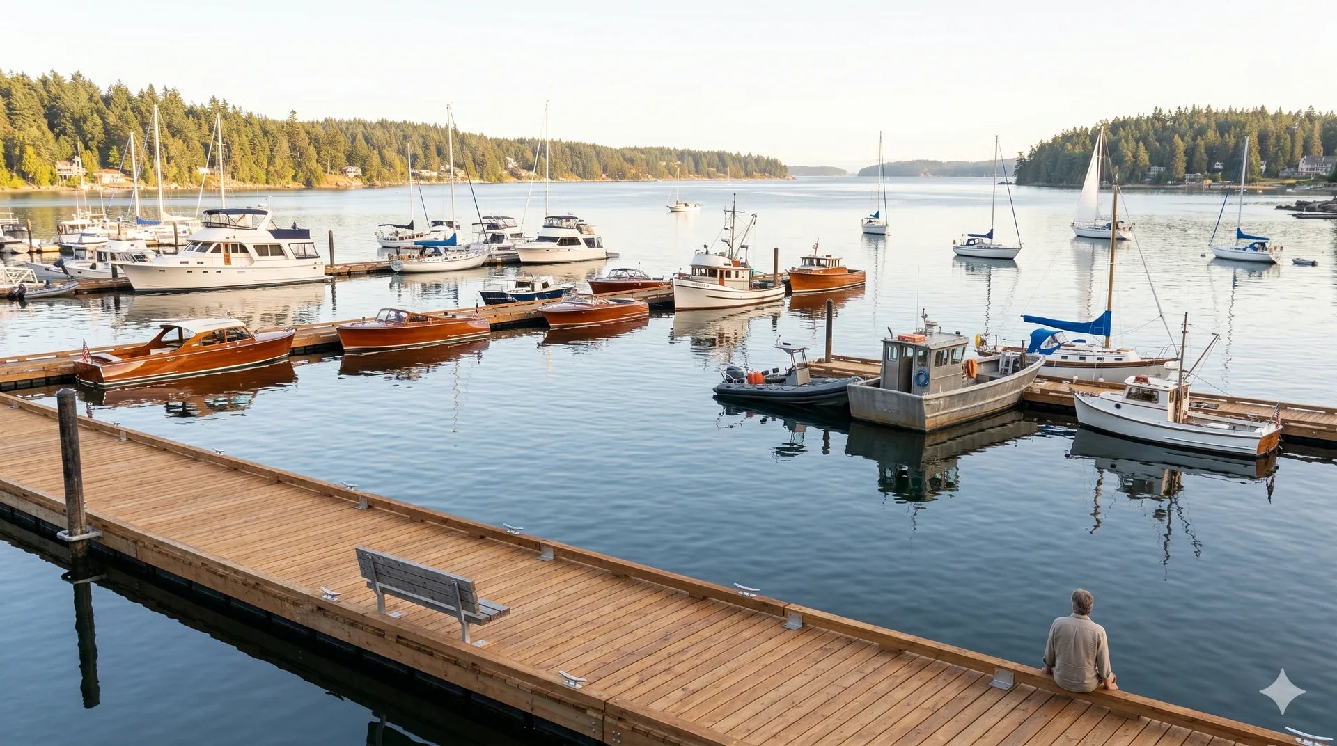Building the whole dock, not just the ladder?