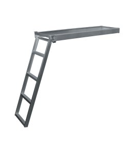 4 Step Round Front Under-Deck Pontoon Ladders