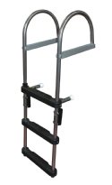 3 Step Pontoon Transom Boarding Ladders