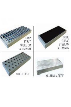 3 Step StocknStore Ladder, Steel Construction 